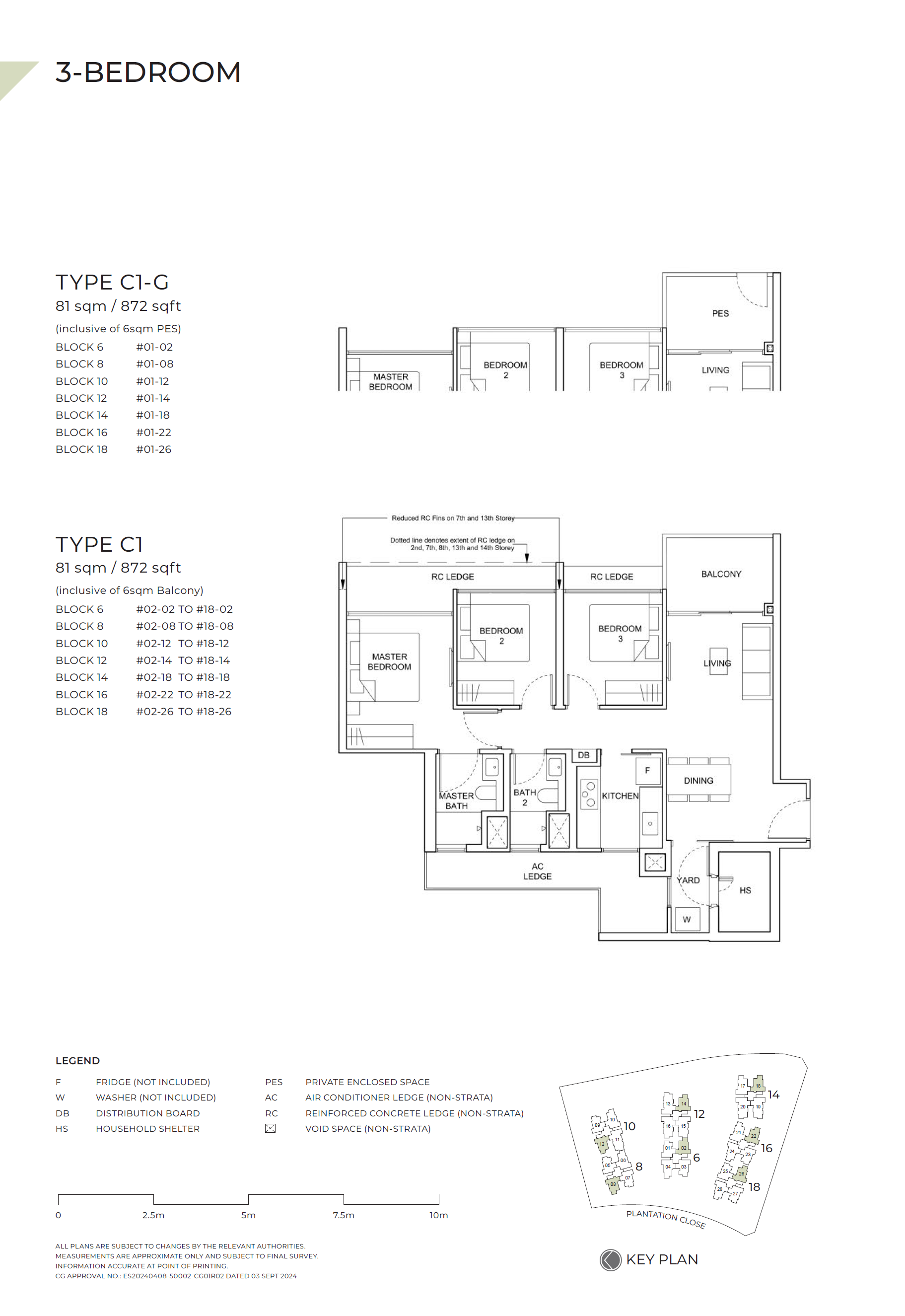 Novo Place 1 Bedroom Floor Plan 1