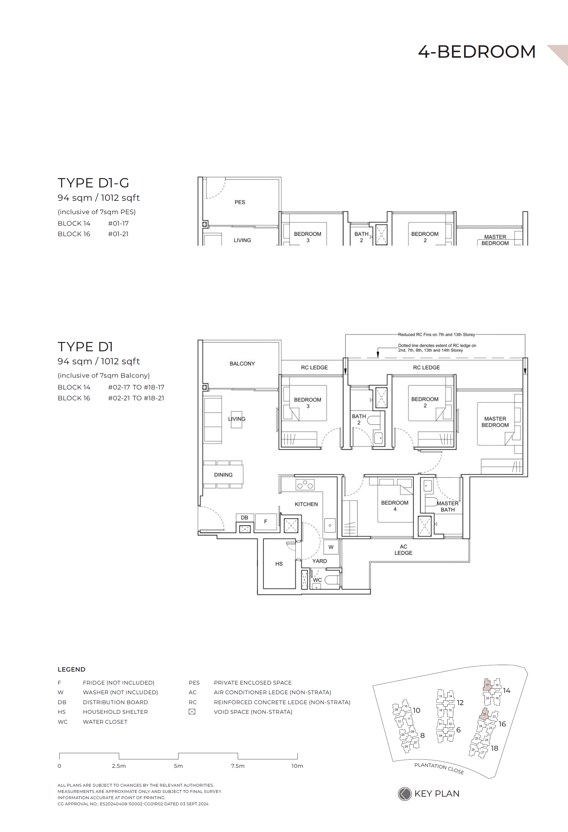 Novo Place 1 Bedroom Floor Plan 3